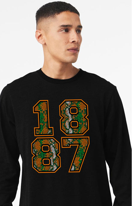 1887 SnakeSkin LS T-Shirt