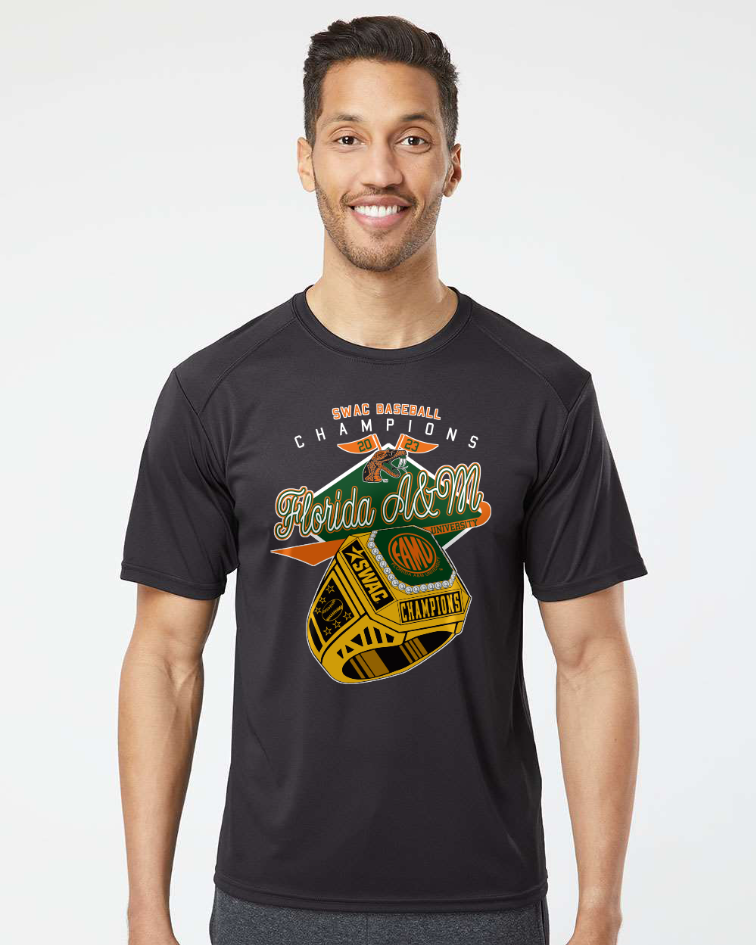 2023 FAMU Baseball SWAC Champion Ring Shirt – Real Words Apparel