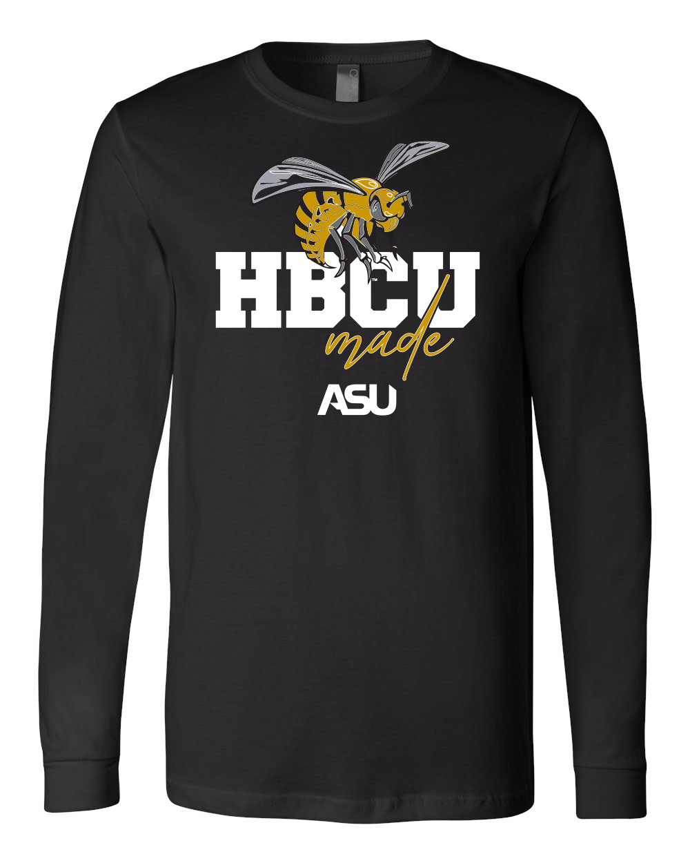 ASU HBCU MADE UNISEX LS T-SHIRT