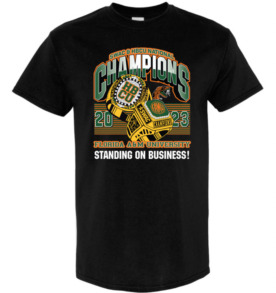 FAMU SWAC & HBCU Championship Ring Shirt