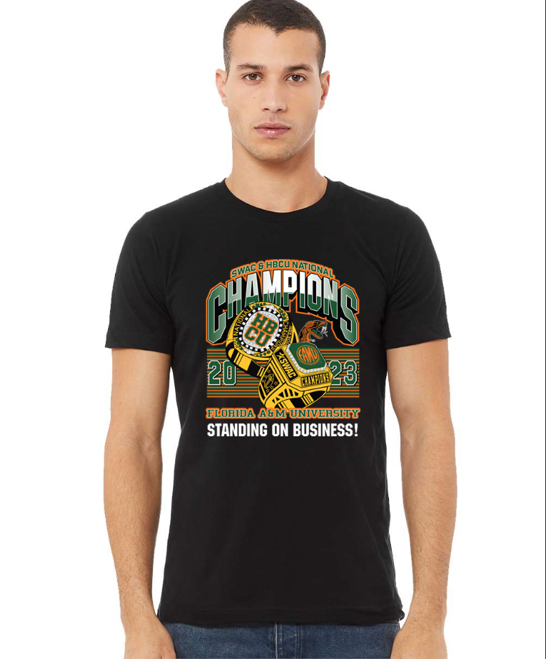 FAMU SWAC & HBCU Championship Ring Shirt