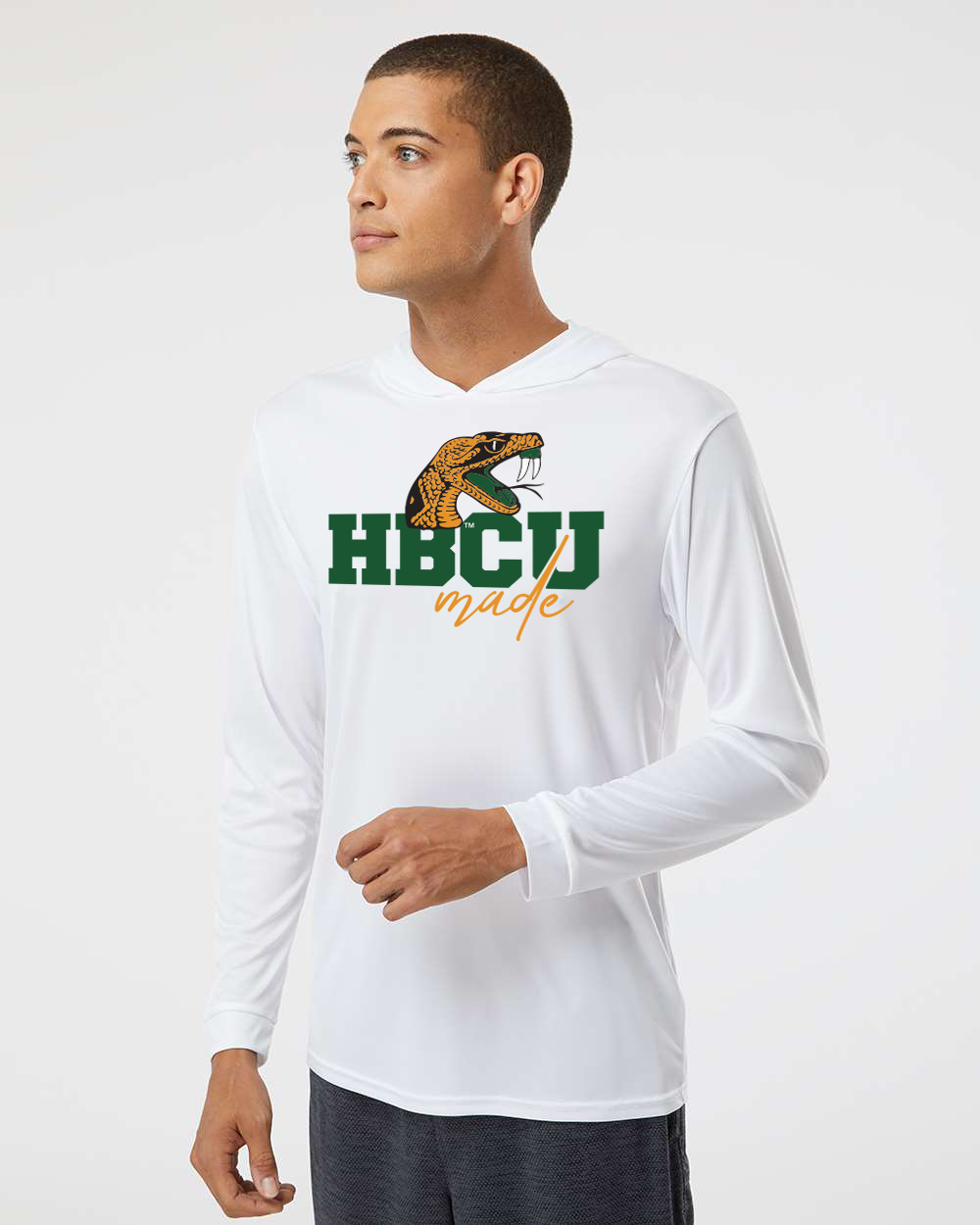 FAMU HBCU Made Performance Hoodie – Real Words Apparel