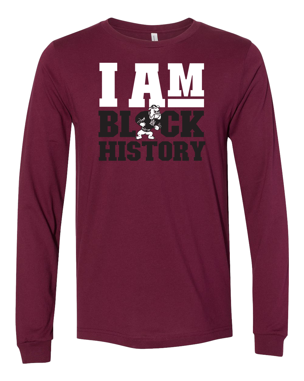 AAMU I AM BLACK HISTORY UNISEX LS T-SHIRT