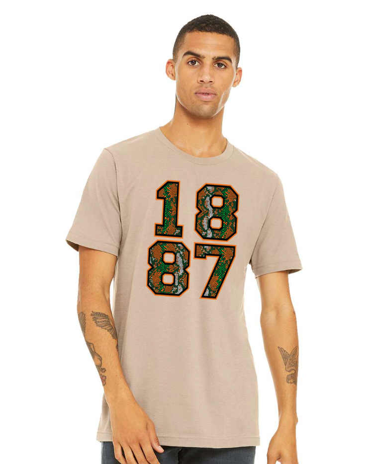 1887 SNAKESKIN SHORT SLEEVE T-SHIRT