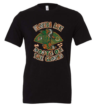 Snakeskin Boots On The Ground Short Sleeve T-Shirt