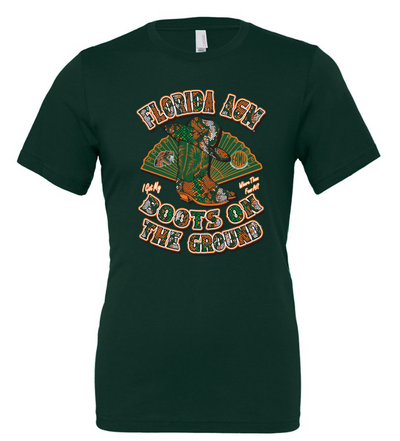 Snakeskin Boots On The Ground Short Sleeve T-Shirt