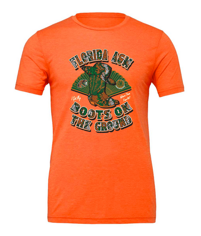 Snakeskin Boots On The Ground Short Sleeve T-Shirt