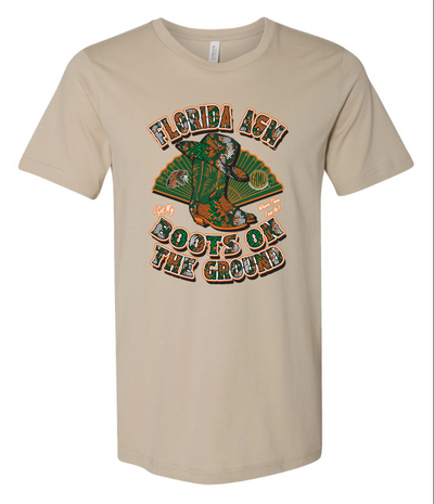 Snakeskin Boots On The Ground Short Sleeve T-Shirt