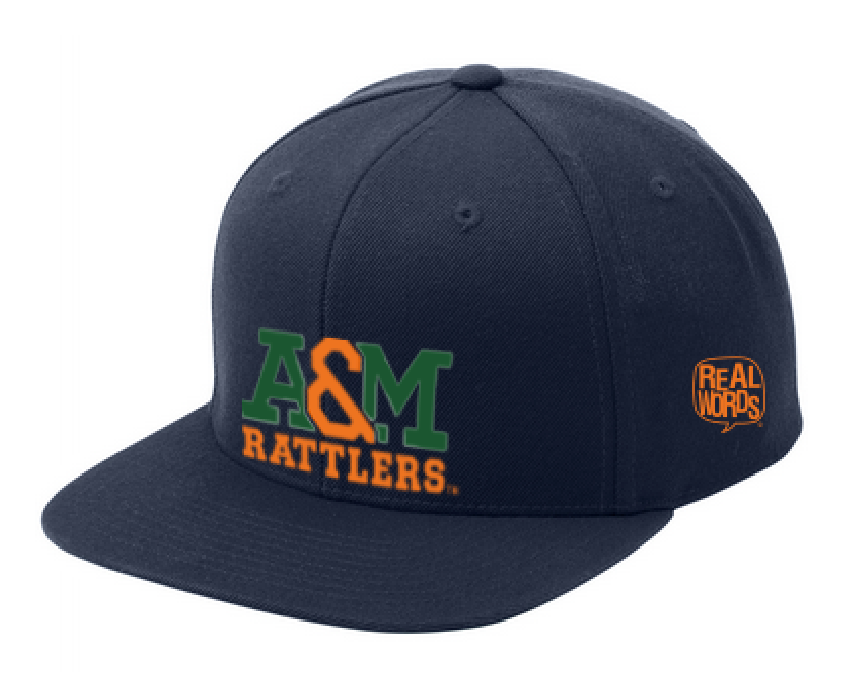 A&M Rattlers Flexfit Flat Bill Cap – Real Words Apparel