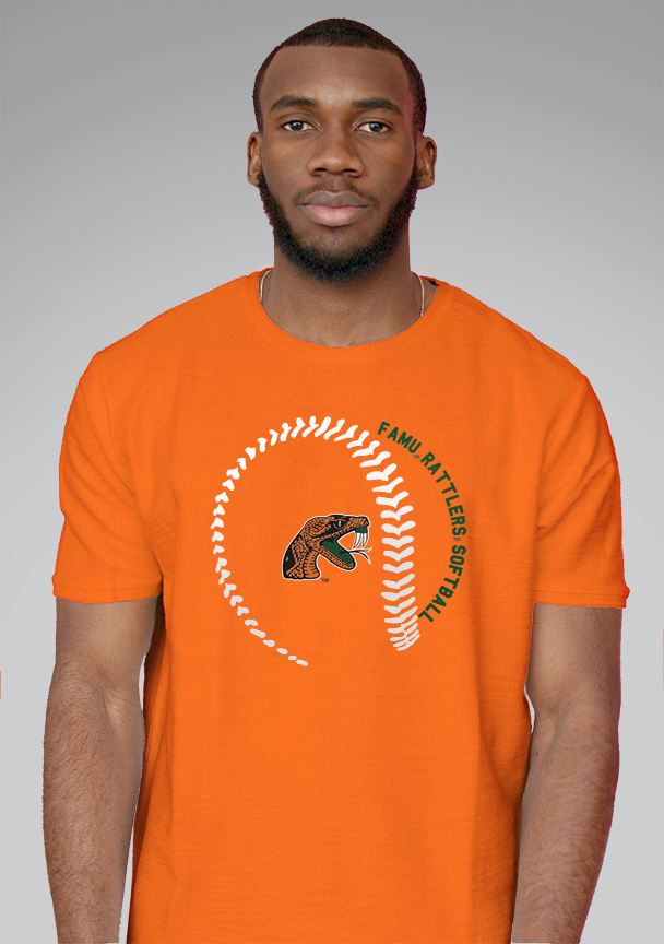 FAMU Softball Stitching T-Shirt