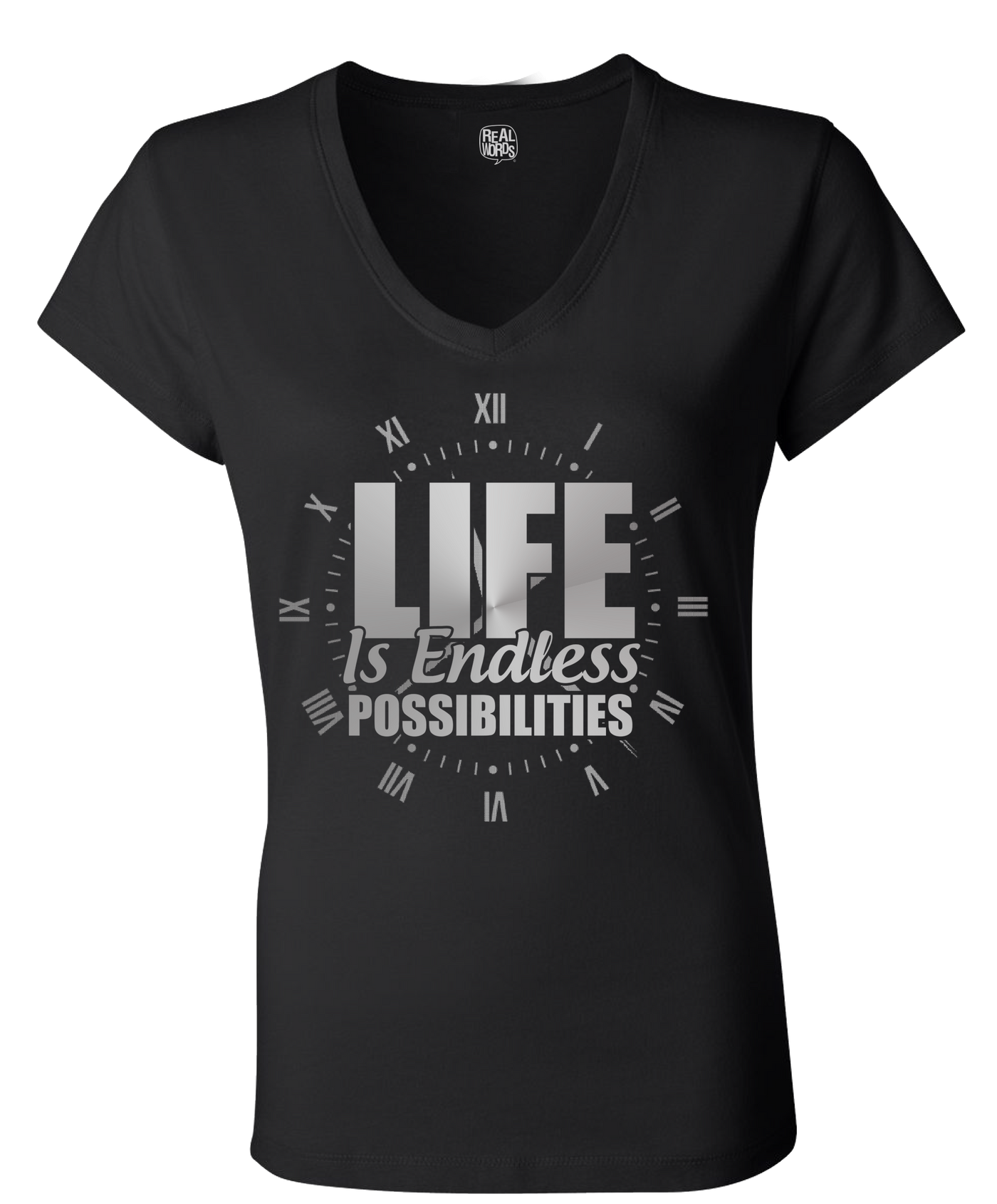 Endless Possibilities Women T-Shirt Black