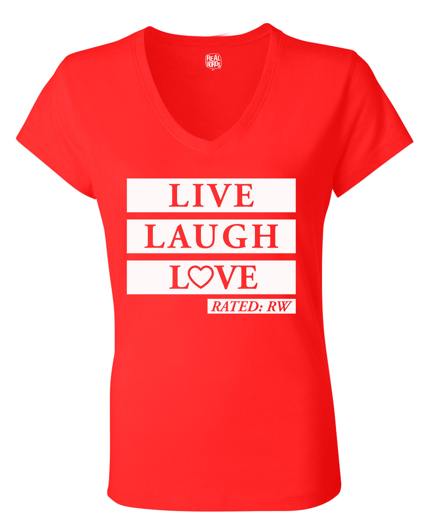 Live Laugh Red  WOMEN