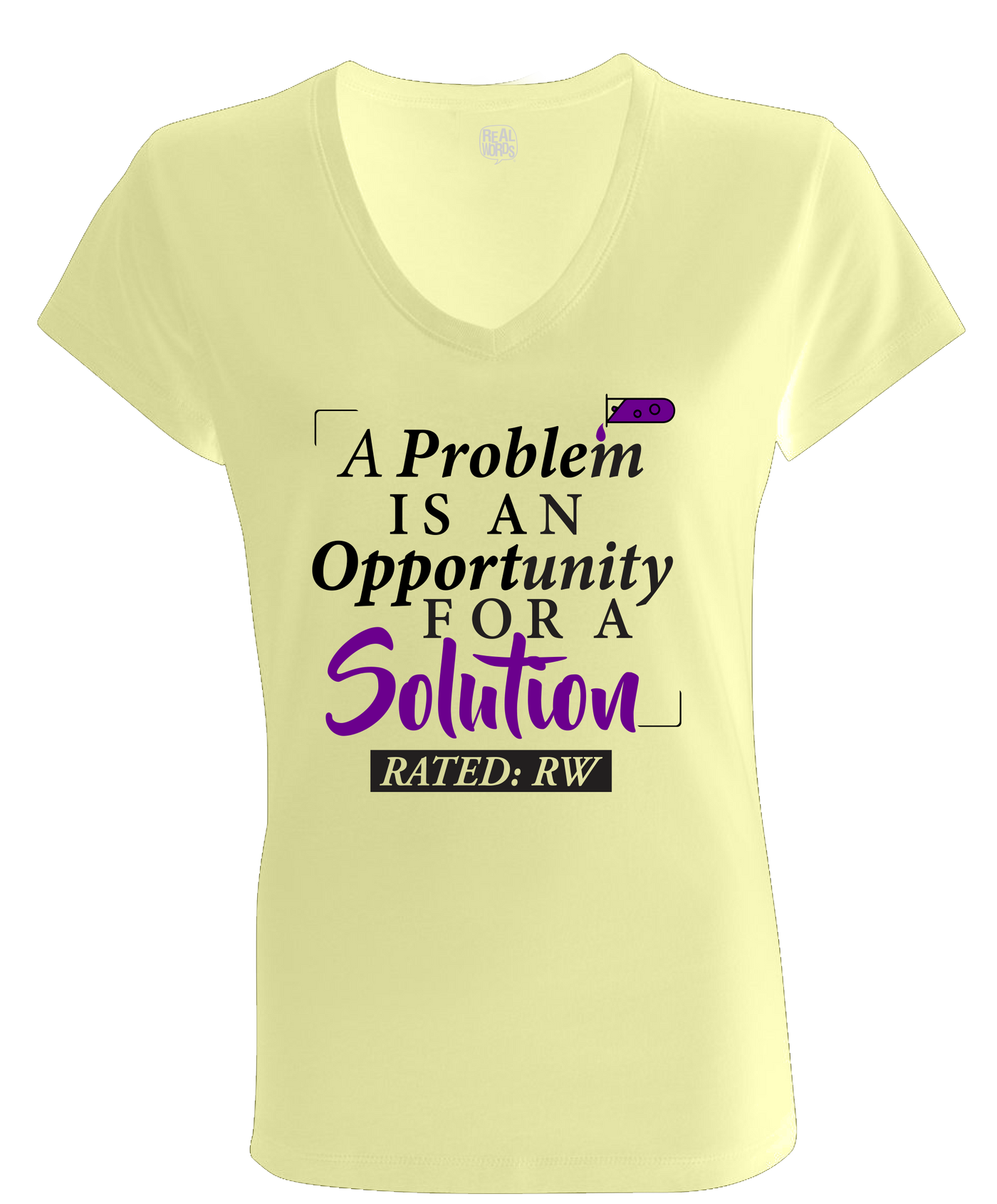 Solution Women Yellow T-Shirt